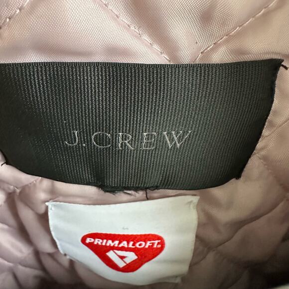 J. Crew Perfect Winter Parka Primaloft Olive Green - Picture 8 of 8
